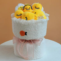 Sanrio bouquet gudetama kawaii egg plush bouquet creative cute gifts - Lusy Store LLC