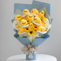 Sanrio bouquet gudetama kawaii egg plush bouquet creative cute gifts - Lusy Store LLC