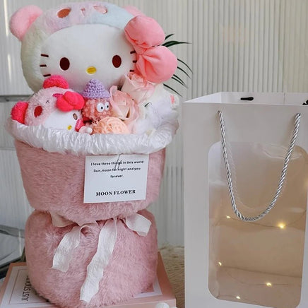 Sanrio bouquet hello kitty plush bouquet cute gift A7-1PCS