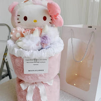 Sanrio bouquet hello kitty plush bouquet cute gift A6-1PCS