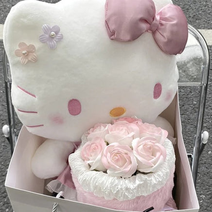 Sanrio bouquet hello kitty plush bouquet cute gift - Lusy Store LLC