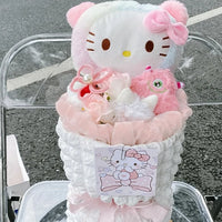 Sanrio bouquet hello kitty plush bouquet cute gift - Lusy Store LLC