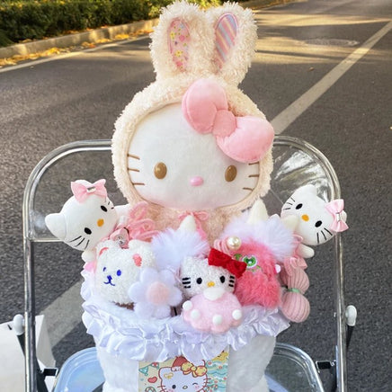 Sanrio bouquet hello kitty plush bouquet cute gift A14-1PCS