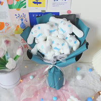 Sanrio bouquet kawali hello kitty kuromi melody cinnamoroll plush bouquet - Lusy Store LLC