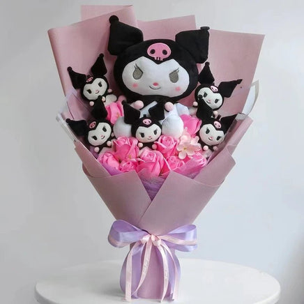 Sanrio bouquet kawali hello kitty kuromi melody cinnamoroll plush bouquet