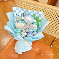 Sanrio Cinnamoroll Bouquet Kuromi Kawaii Valentines Day Gift Cartoon Birthday Girl Bouquet Gifts - Lusy Store LLC