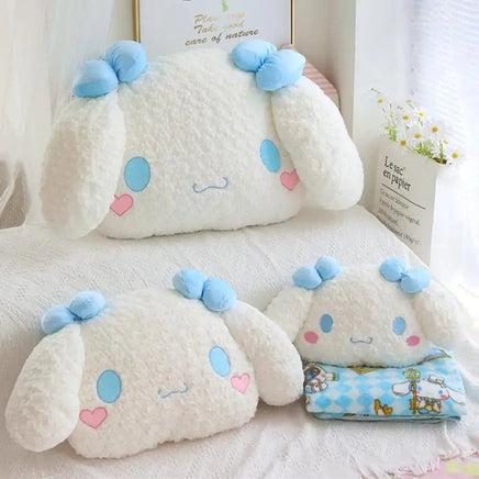 Sanrio Large Pillow Cartoon Cute Cinnamoroll Bed Cushion Doll Children And Girls Holiday Gift - Lusy Store LLC