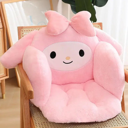 Sanrio Plush Bench Cushion Kuromi Cinnamoroll My Melody Pompompurin Pochacco Kawaii Anime Cute Plushie Thick Cushion - Lusy Store LLC