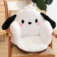 Sanrio Plush Bench Cushion Kuromi Cinnamoroll My Melody Pompompurin Pochacco Kawaii Anime Cute Plushie Thick Cushion - Lusy Store LLC