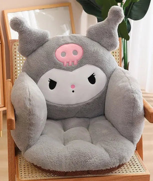 Sanrio Plush Bench Cushion Kuromi Cinnamoroll My Melody Pompompurin Pochacco Kawaii Anime Cute Plushie Thick Cushion - Lusy Store LLC