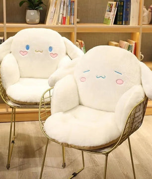 Sanrio Plush Bench Cushion Kuromi Cinnamoroll My Melody Pompompurin Pochacco Kawaii Anime Cute Plushie Thick Cushion - Lusy Store LLC