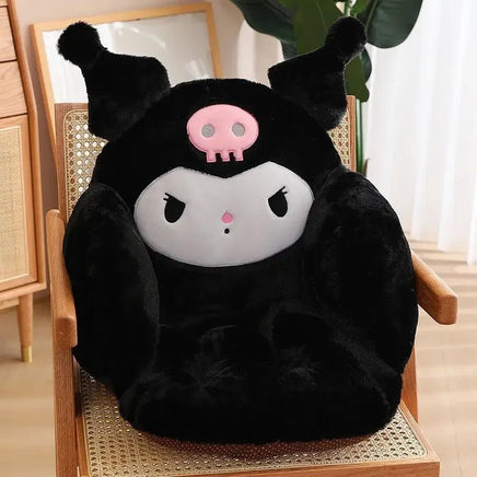 Sanrio Plush Bench Cushion Kuromi Cinnamoroll My Melody Pompompurin Pochacco Kawaii Anime Cute Plushie Thick Cushion - Lusy Store LLC