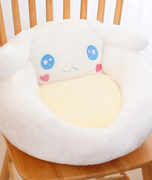 Sanrio Plush Bench Cushion Kuromi Cinnamoroll My Melody Pompompurin Pochacco Kawaii Anime Cute Plushie Thick Cushion - Lusy Store LLC