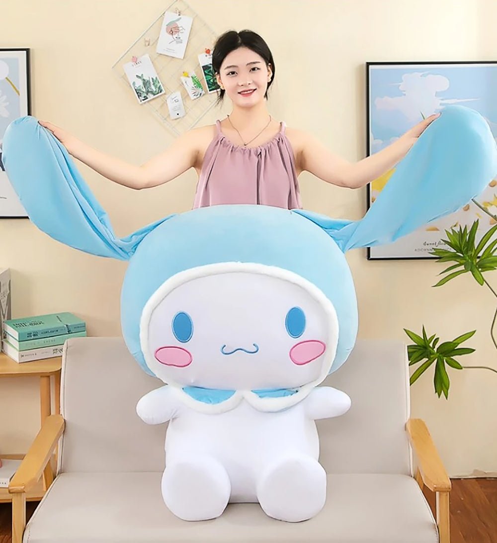 Sanrio Plush Big Size Japanese Cute Cinnamoroll Plush Sitting Doll Pillow Xmas Gift - Lusy Store LLC