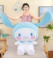 Sanrio Plush Big Size Japanese Cute Cinnamoroll Plush Sitting Doll Pillow Xmas Gift - Lusy Store LLC