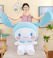 Sanrio Plush Big Size Japanese Cute Cinnamoroll Plush Sitting Doll Pillow Xmas Gift - Lusy Store LLC