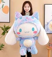 Sanrio Plush Big Size Kawaii Cinnamoroll Pillow Stuffed Animal Comfort Soft Dolls Kids Birthday Gift - Lusy Store LLC