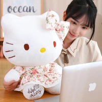 Sanrio Plush Big Size Lovely Flower Hello Kitty Peluche Plush Kawaii Toy Kid Gift - Lusy Store LLC