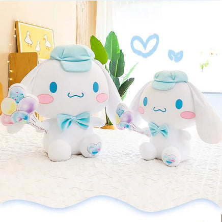 Sanrio Plush Cinnamoroll Balloon Plush Toy Pillow Stuffed Animal Comfort Soft Gift - Lusy Store LLC