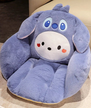 Sanrio Plush Cushion Cartoon Anime Cinnamoroll My Melody Kawaii Cute Warm Chair Waist Support Mat Girls Gift - Lusy Store LLC