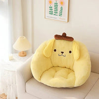 Sanrio Plush Cushion For Chair Soft Warm Seat Lovely Sitting Home Decor - Lusy Store LLC