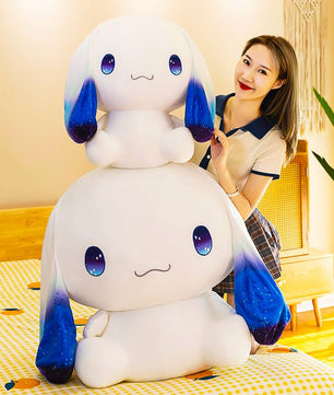 Sanrio Plush Cushion Kawaii Big Ear Starry Sky Cinnamoroll Plush Doll Gift For Children HK66 - Lusy Store LLC
