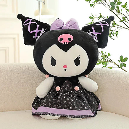 Sanrio Plush Dolls My Melody Kulomi Stuffed Toy Doll Gifts Kawaii Room Decor - Lusy Store LLC