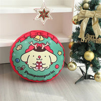 Sanrio Plush Hello Kitty Cinnamoroll My Melody Christmas Pillow Living Room Sofa Cushion Decor - Lusy Store LLC