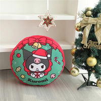 Sanrio Plush Hello Kitty Cinnamoroll My Melody Christmas Pillow Living Room Sofa Cushion Decor - Lusy Store LLC
