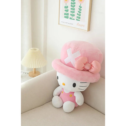 Sanrio Plush Hello Kitty Kuromi Plush Toy Pillow Soft Stuffed Plushies Doll Gift - Lusy Store LLC