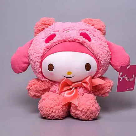 Autre 30cm Kuromi Classic Sanurgente-Jouet en peluche rose Kawaii, série  Hello Kitty, Kuromi Melody Cinnamoroll Peach Blossom, cadeau de Noël et  d'Halloween (Nipseyteko)