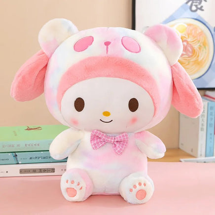 Sanrio Plush Kawaii Kuromi My Melody Cinnamoroll Tie-Dye Plush Toy Cute Gift - Lusy Store LLC