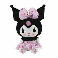 Sanrio Plush Kuromi Stuffed Doll Melody Cinnamoroll Plush Toy Decoration Christmas Gift For Girl HK55 Pink 2 9.8 inches