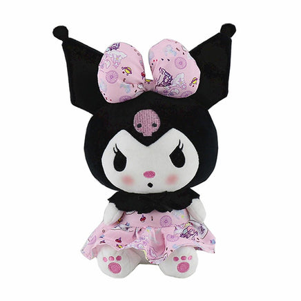 Sanrio Plush Kuromi Stuffed Doll Melody Cinnamoroll Plush Toy Decoration Christmas Gift For Girl HK55 Pink 2 9.8 inches