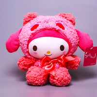 Sanrio Plush Kuromi Stuffed Doll Melody Cinnamoroll Plush Toy Decoration Christmas Gift For Girl HK55 Pink 1 9.8 inches