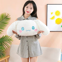 Sanrio Plush Large Size Cinnamoroll Cushion Kawaii Sleeping Plushies Soft Stuffed Pillow Home Decor Girl Gift - Lusy Store LLC