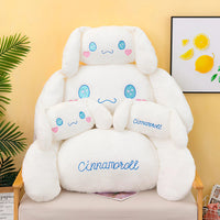 Sanrio Plush Large Size Cinnamoroll Cushion Kawaii Sleeping Plushies Soft Stuffed Pillow Home Decor Girl Gift - Lusy Store LLC