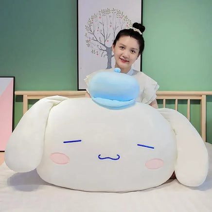 Sanrio Plush Large Size Cinnamoroll Kawaii Plush Stuffed Cushion Sleep Pillow - Lusy Store LLC