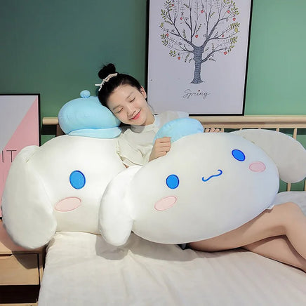 Sanrio Plush Large Size Cinnamoroll Kawaii Plush Stuffed Cushion Sleep