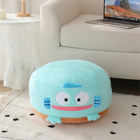 Sanrio Plush My Melody Doll Cute Lovely Lazy Man Sits On A Round Bottom Cushion Kawaii Toys - Lusy Store LLC