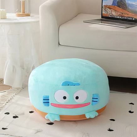 Sanrio Plush My Melody Doll Cute Lovely Lazy Man Sits On A Round Bottom Cushion Kawaii Toys - Lusy Store LLC