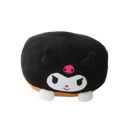 Sanrio Plush My Melody Doll Cute Lovely Lazy Man Sits On A Round Bottom Cushion Kawaii Toys - Lusy Store LLC