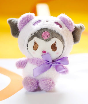Sanrio Plush Pochacco Stuffed Children Toys Sweater Dolls Kawaii Key Chains Girls HK59-2 - Lusy Store LLC