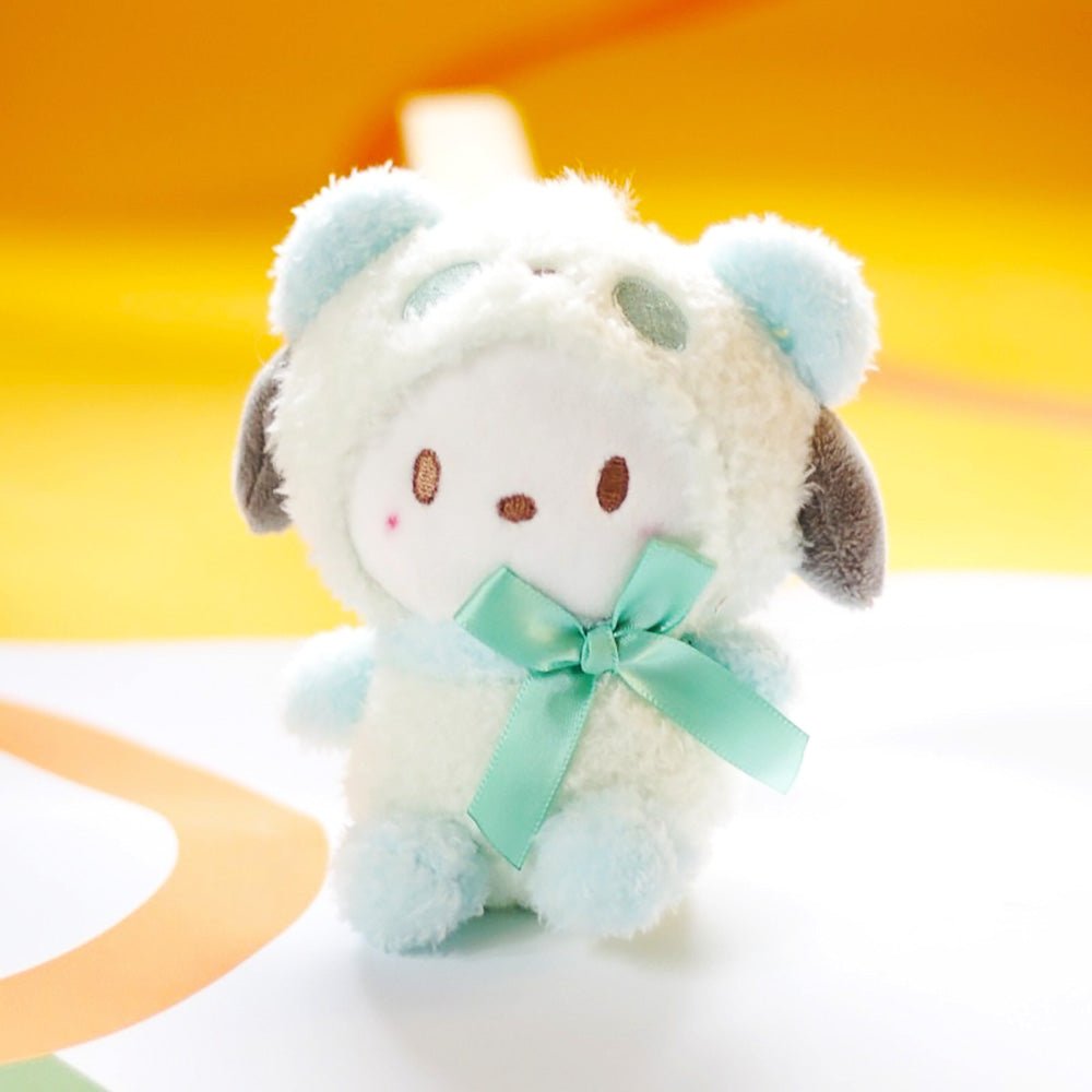 Sanrio Plush Pochacco Stuffed Children Toys Sweater Dolls Kawaii Key Chains Girls HK59-2 - Lusy Store LLC