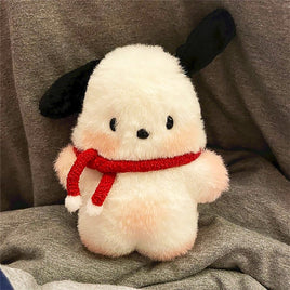Sanrio Plush Pochacco Stuffed Children Toys Sweater Dolls Kawaii Key Chains Girls HK59 - Lusy Store LLC