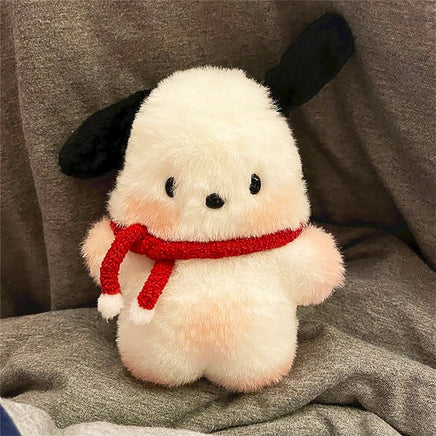 Sanrio Plush Pochacco Stuffed Children Toys Sweater Dolls Kawaii Key Chains Girls HK59 - Lusy Store LLC