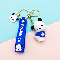 Sanrio Plush Pochacco Stuffed Children Toys Sweater Dolls Kawaii Key Chains Girls HK59-4 - Lusy Store LLC