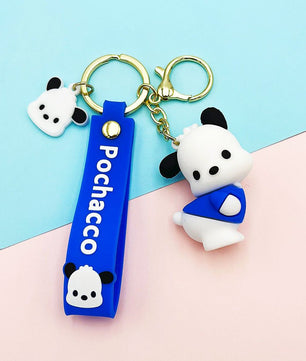 Sanrio Plush Pochacco Stuffed Children Toys Sweater Dolls Kawaii Key Chains Girls HK59-4 - Lusy Store LLC