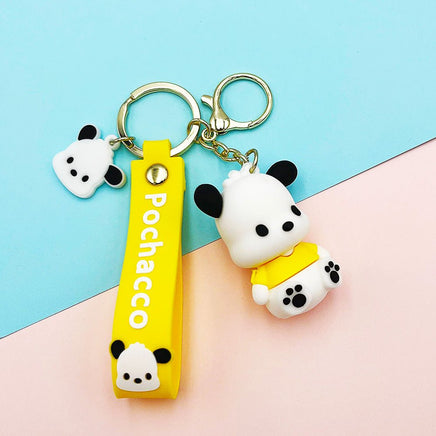 Sanrio Plush Pochacco Stuffed Children Toys Sweater Dolls Kawaii Key Chains Girls HK59-4 - Lusy Store LLC