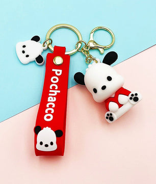 Sanrio Plush Pochacco Stuffed Children Toys Sweater Dolls Kawaii Key Chains Girls HK59-4 - Lusy Store LLC